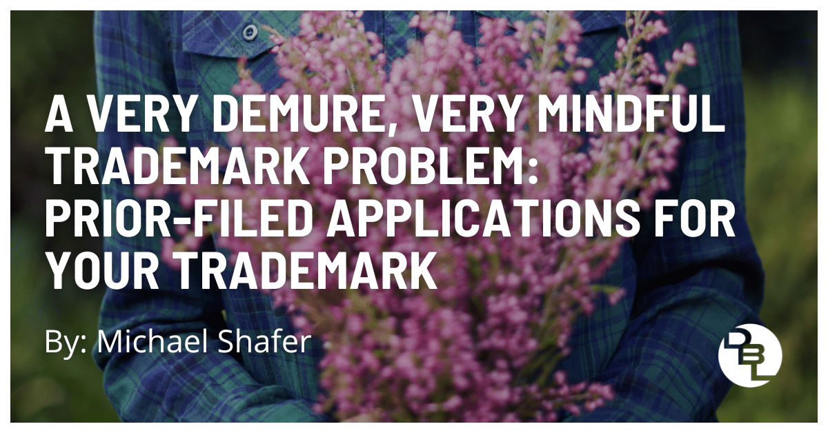 A Very Demure, Very Mindful Trademark Problem: Prior-Filed Applications for Your Trademark